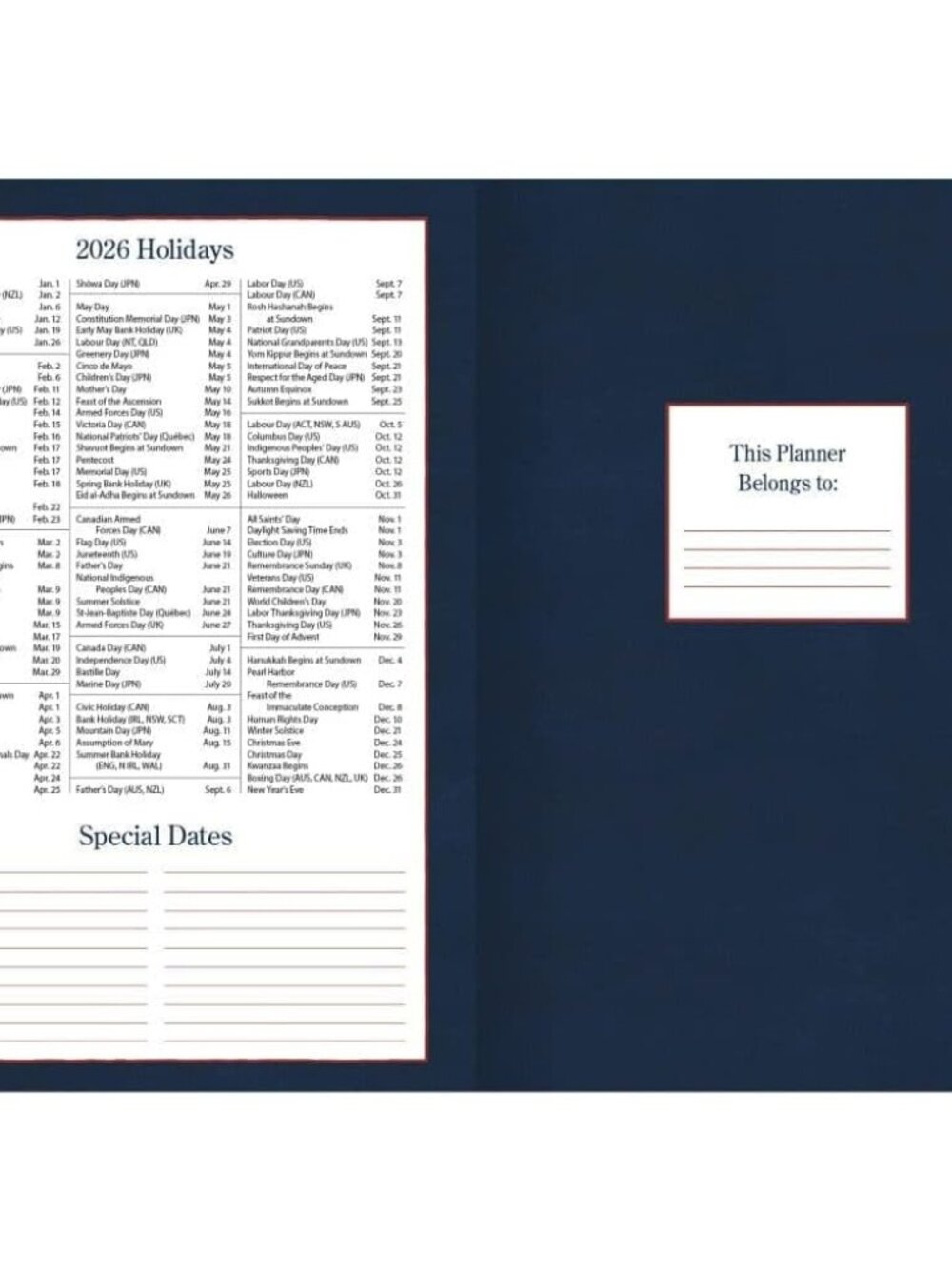 Linda Nelson Stocks 2026 Monthly Planner, 8.5'' X 12'', 12-Month Calendar with C - Picture 4 of 4